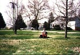 Family, Medway, OH, Lawnmower